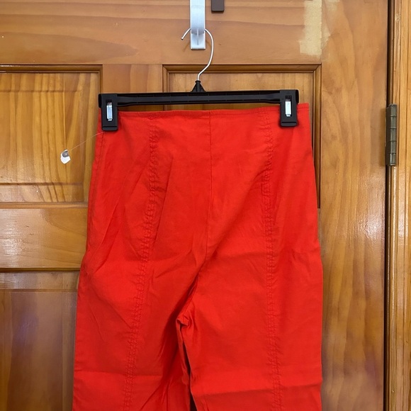 Maeve By Anthropologie Women’s Cropped Linen Stretchy Pants Sz 4 NWT - Picture 6 of 7